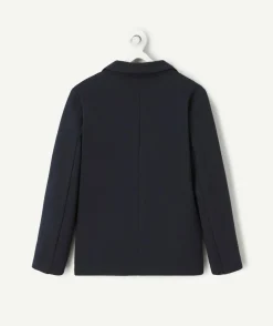 Veste garçon bleu marine élégante