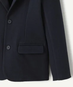 Veste garçon bleu marine élégante