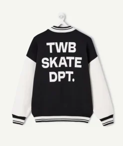 Veste garçon teddy bicolore
