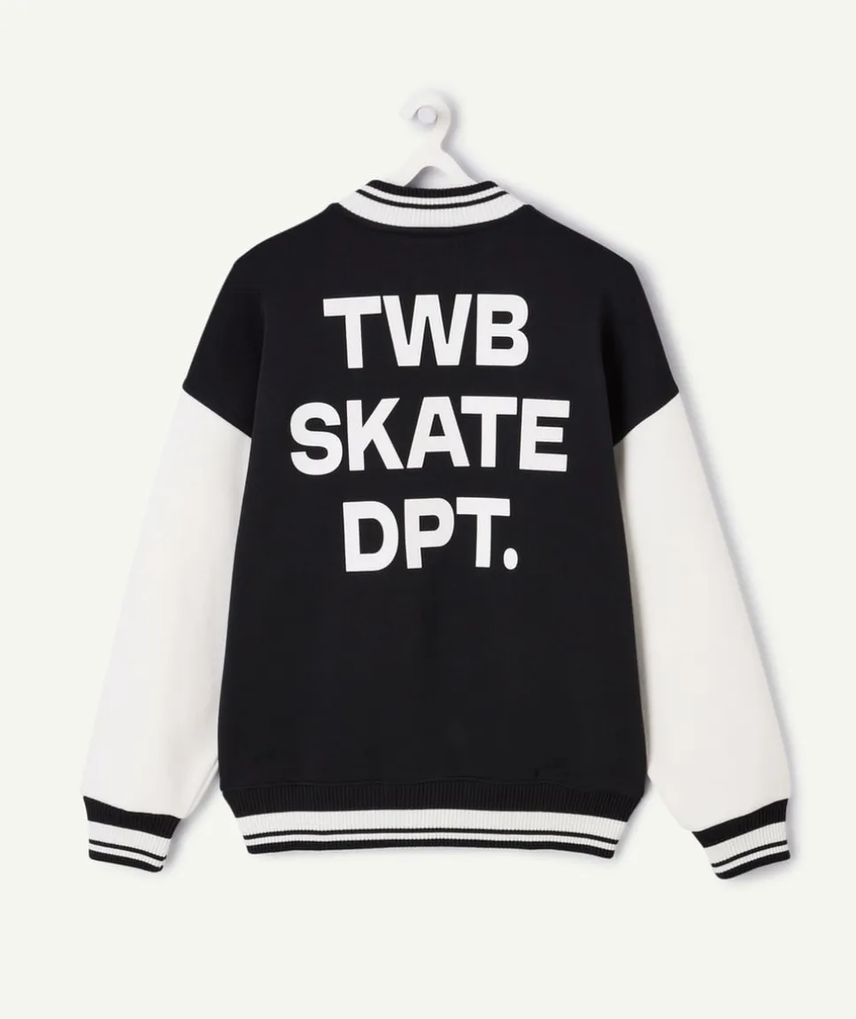 Veste garçon teddy bicolore