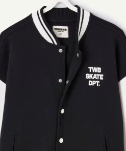 Veste garçon teddy bicolore