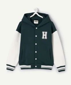 Veste garçon teddy colorblock