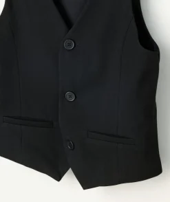 Veste sans manches garçon noire