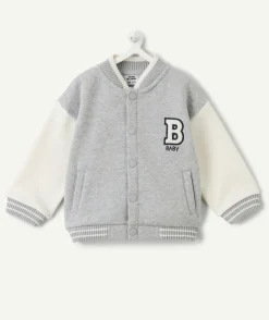 Veste teddy bébé garçon grise