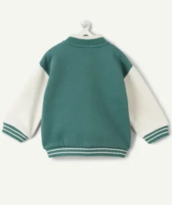Veste teddy bébé garçon verte
