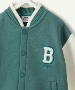 Veste teddy bébé garçon verte