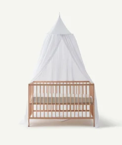 Voile de lit ciel vintage 245cm blanc